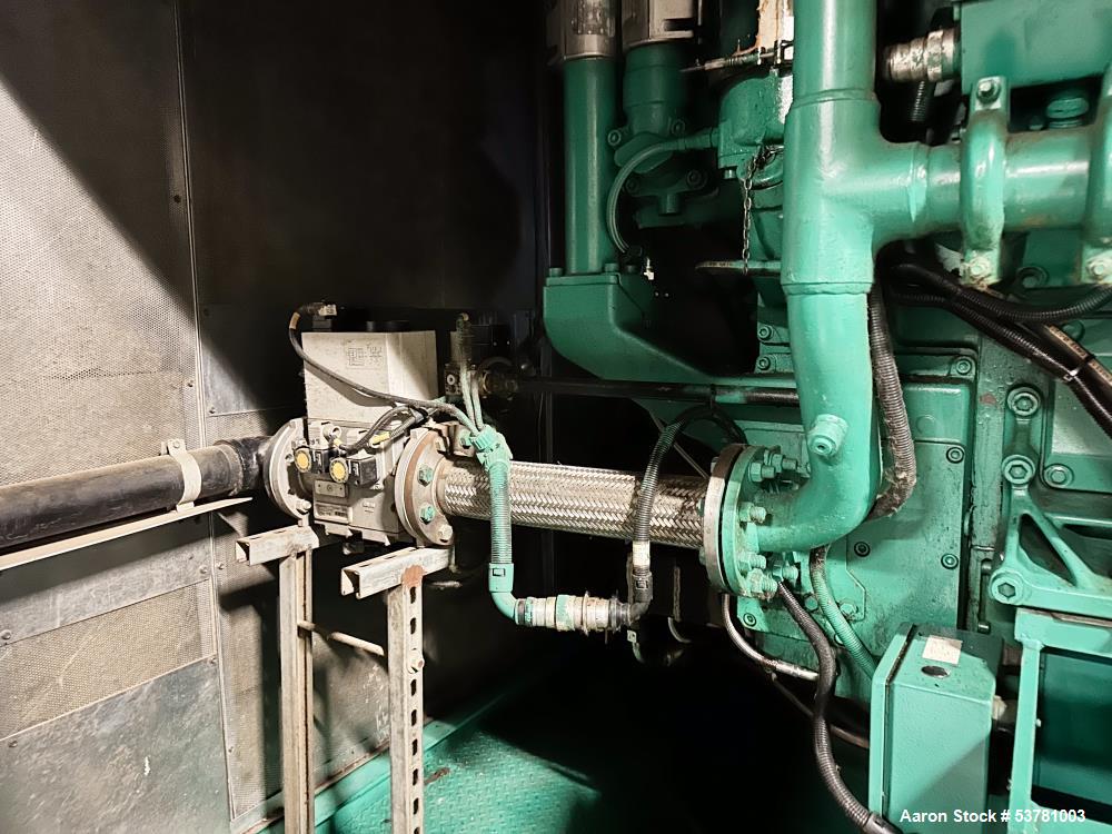 1.1MW Cummins Natural Gas Generator – Power Command, Enclosed, Skid Mounted